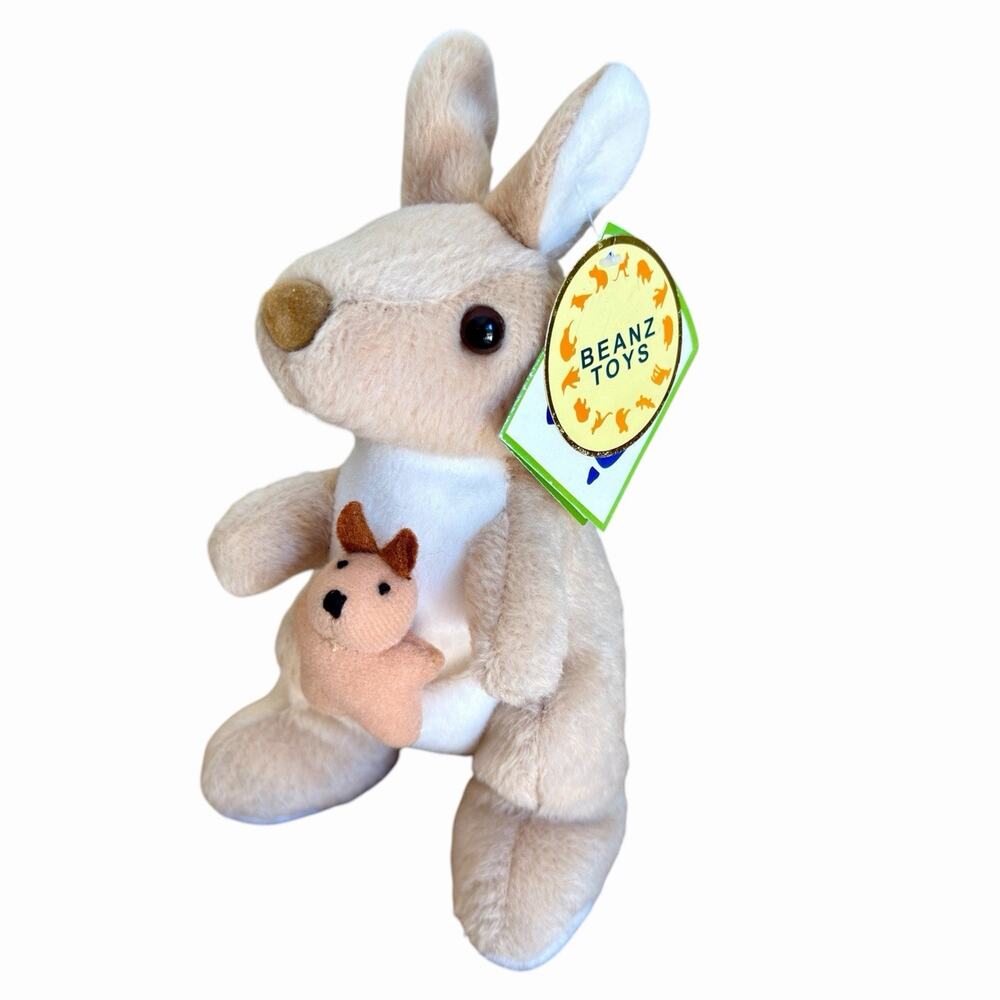 Windmill Tilly Kangaroo +Baby Joey Vintage Plush Stuffed Animal Australian BNWT